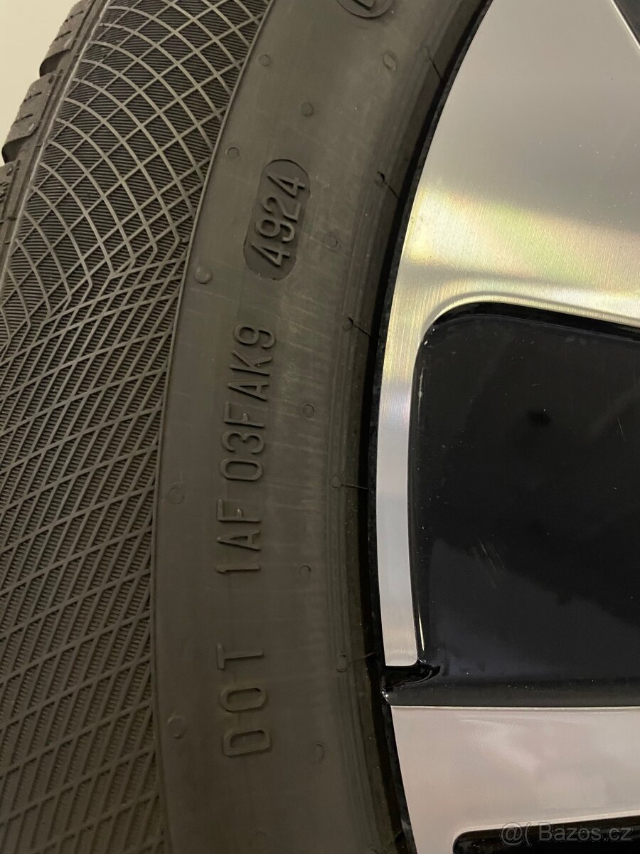 Original zimní alu vw ID7 Hudson r19 Continental 98% - 7