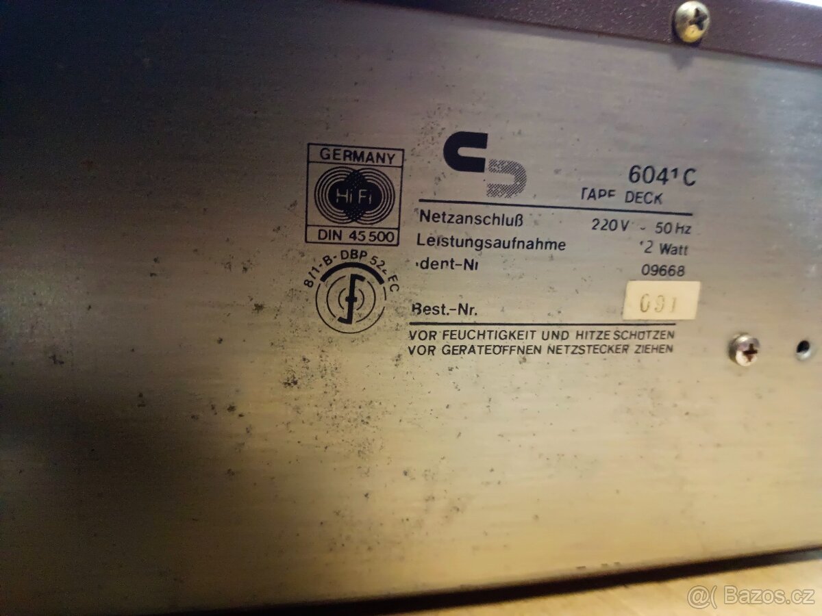 SCHNEIDER TEAM 6041C tape deck - 7