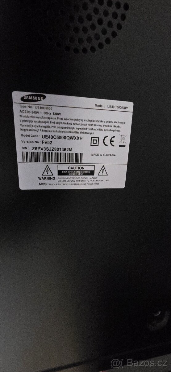 Televize Samsung 102cm - 7