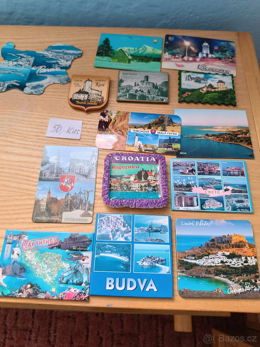 Cestovatelské magnetky a jiné, - 7