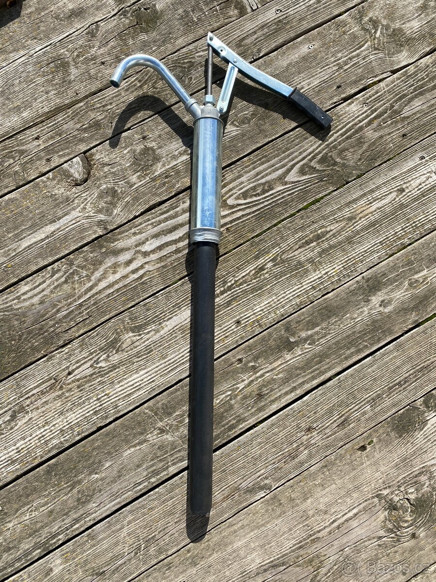 ruční pumpa do sudu pumpa na olej benzín naftu ruční - 7