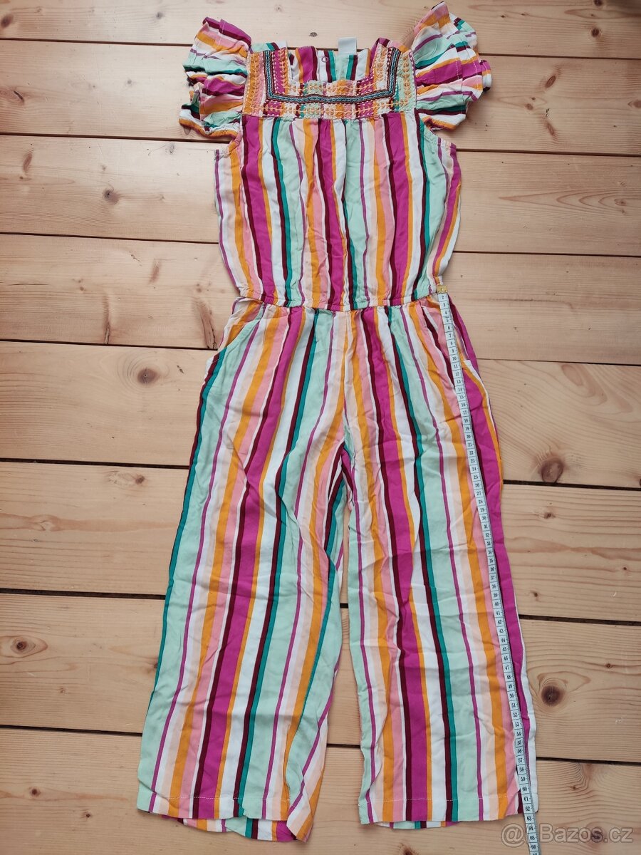 Dívčí letní overal vel. 128-140 - 7