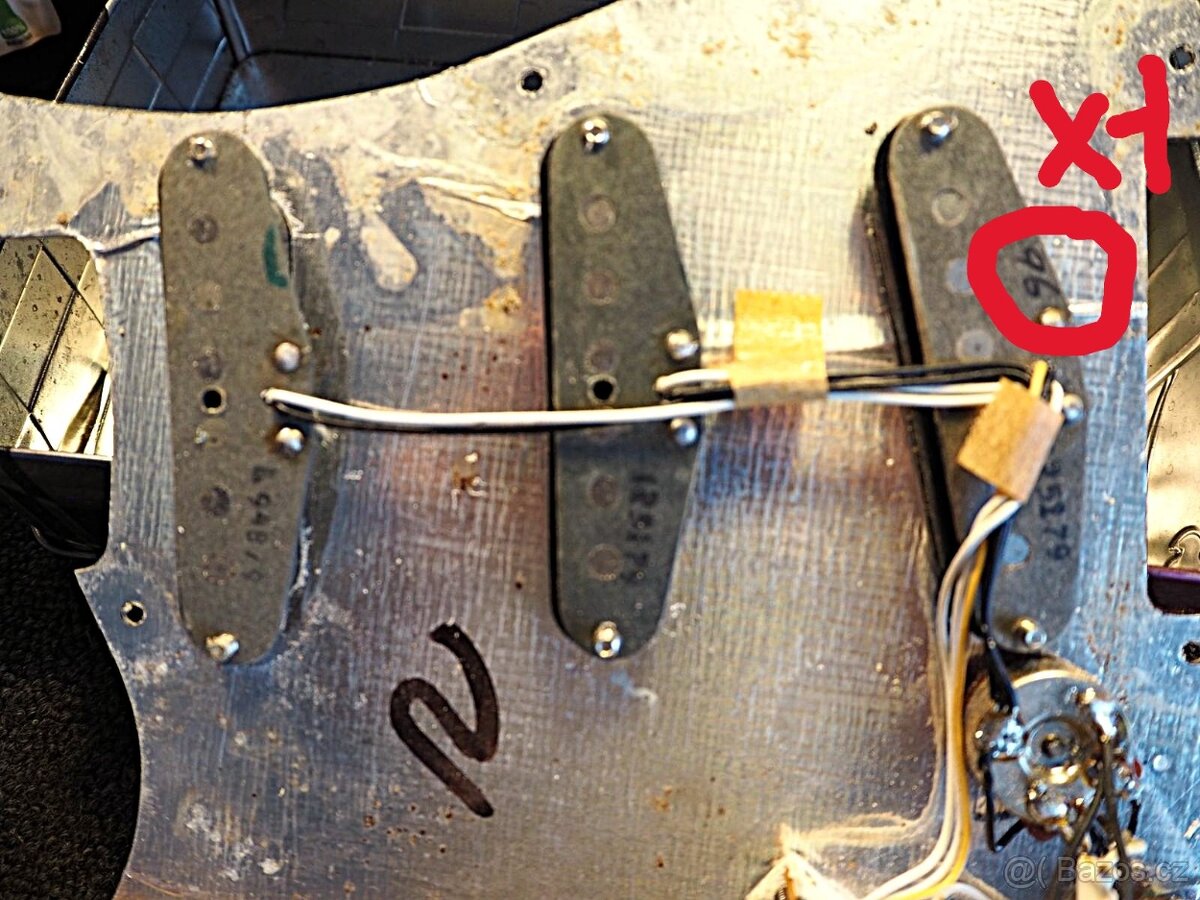 Fender Stratocaster hardtail ,USA 1979 s kufrom - 7