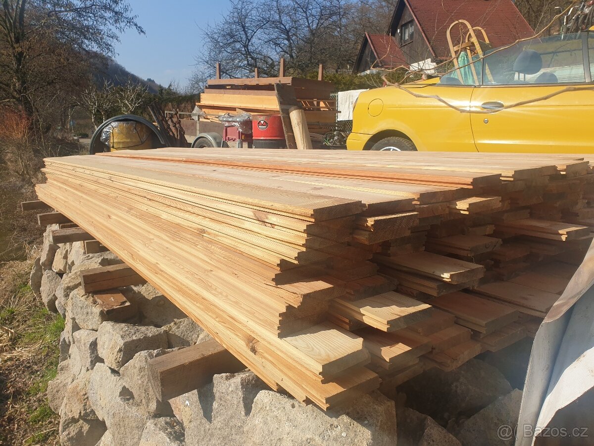 Podlahové prkna, terasa - vyschlá - 7