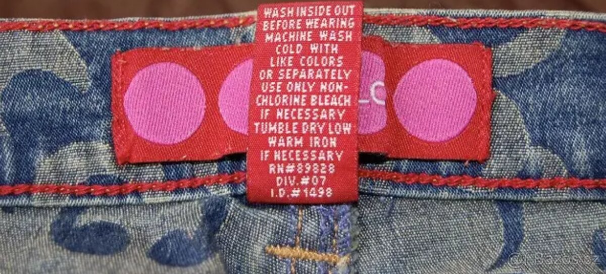 Prodám dámské strečové džíny - 7