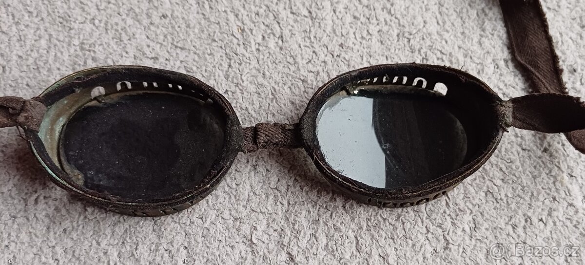 Gebirgsjäger Wehrmacht brýle - originál - 7