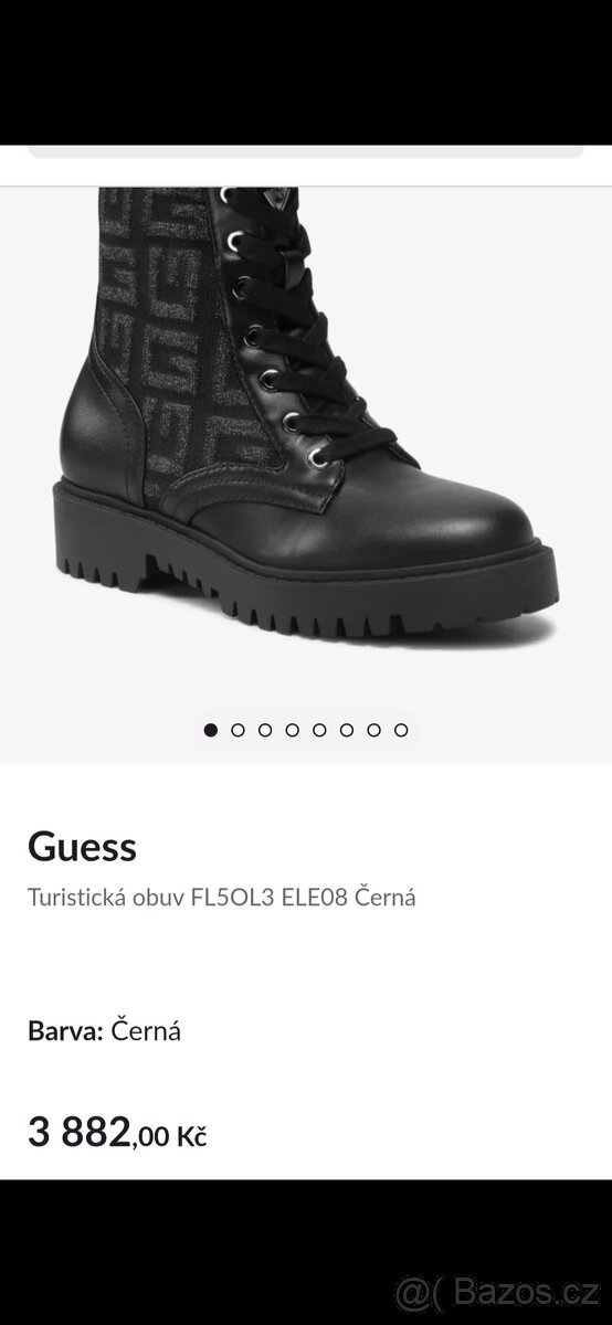 Dámské boty Guess velikost 38 EUR PC 3880CZ - 7