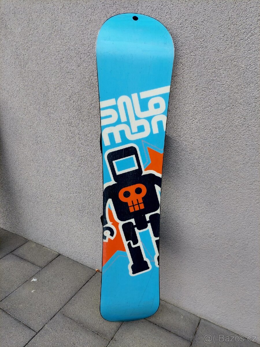 Snowboard SALOMON, 124 cm + boty - 7