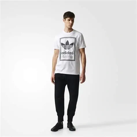 ADIDAS LOGO PÁNSKÉ BAVLNĚNÉ TRIKO L - 7