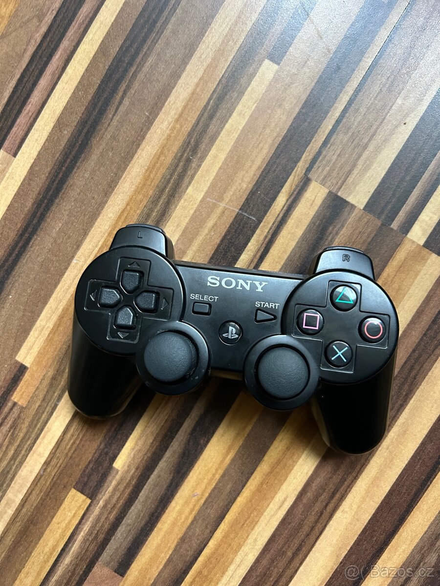 Playstation 3 Slim 320GB + ovládač + 6 hier - 7