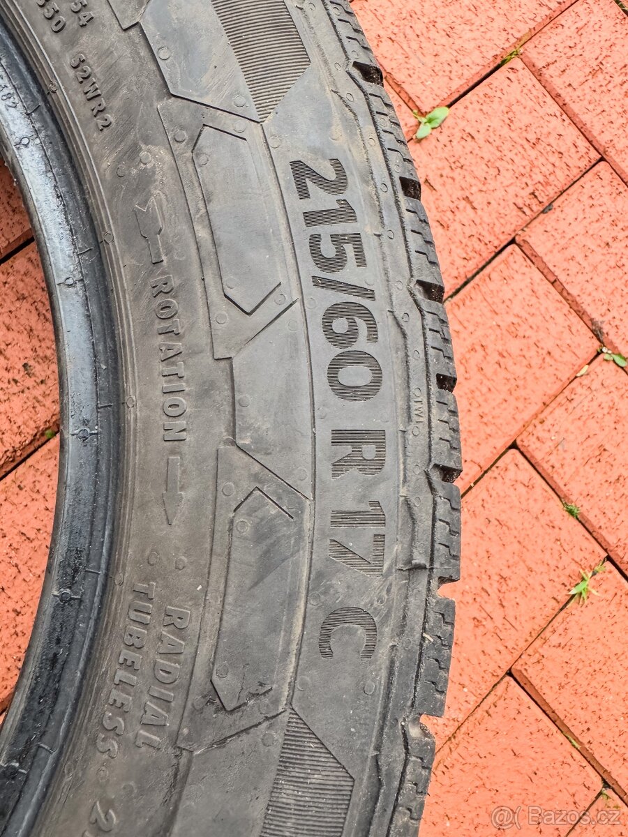 Pneu Continental VanContact Winter 215/60 R17 C, 104 H - 7