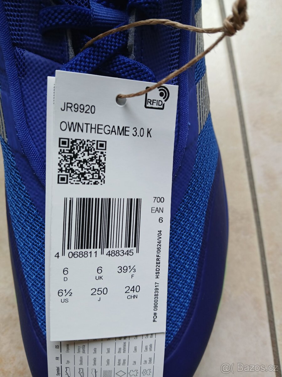 Tenisky adidas Ownthegame 3.0 K - 7