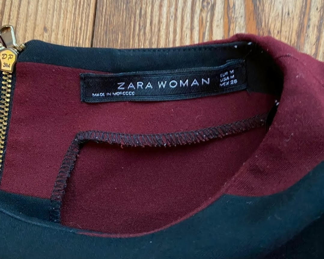 Pruhované šaty Zara - 7