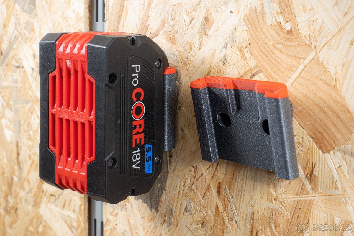 Držiaky batérií BOSCH 18V Professional GBA Procore - 7