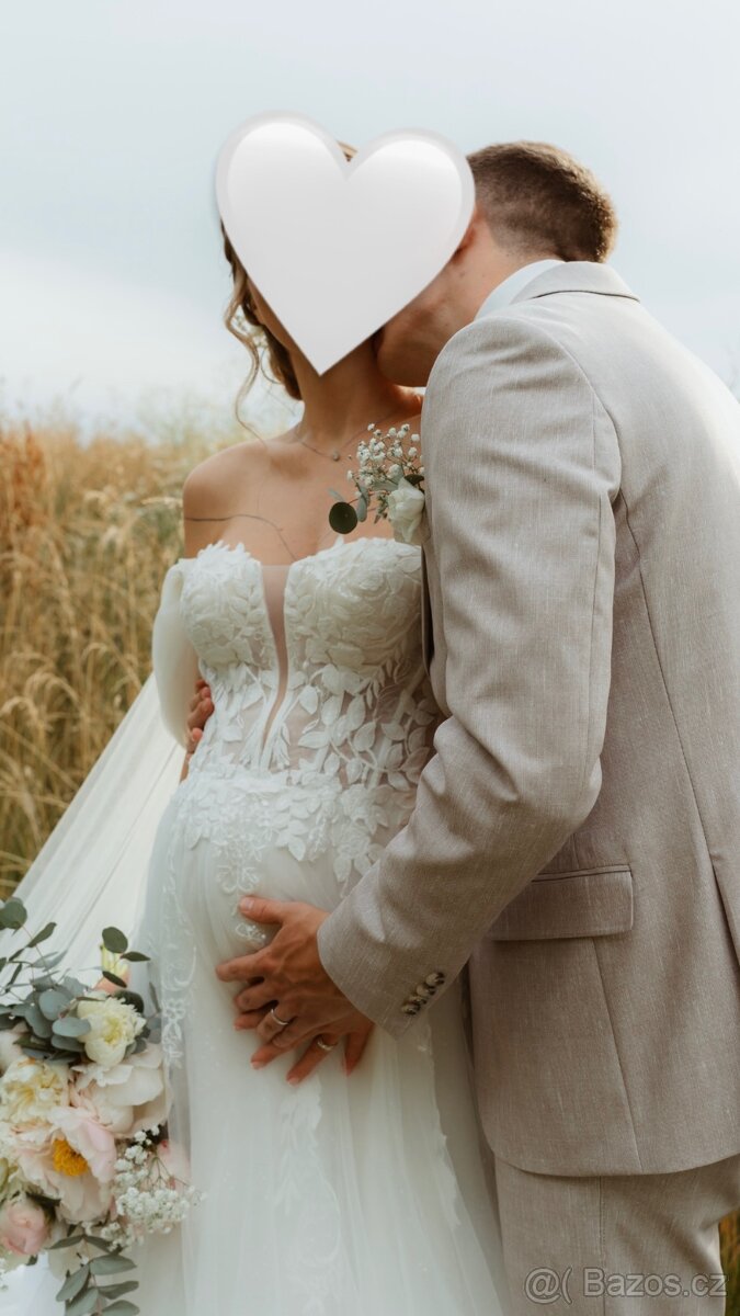 Svatební šaty ivory - 7