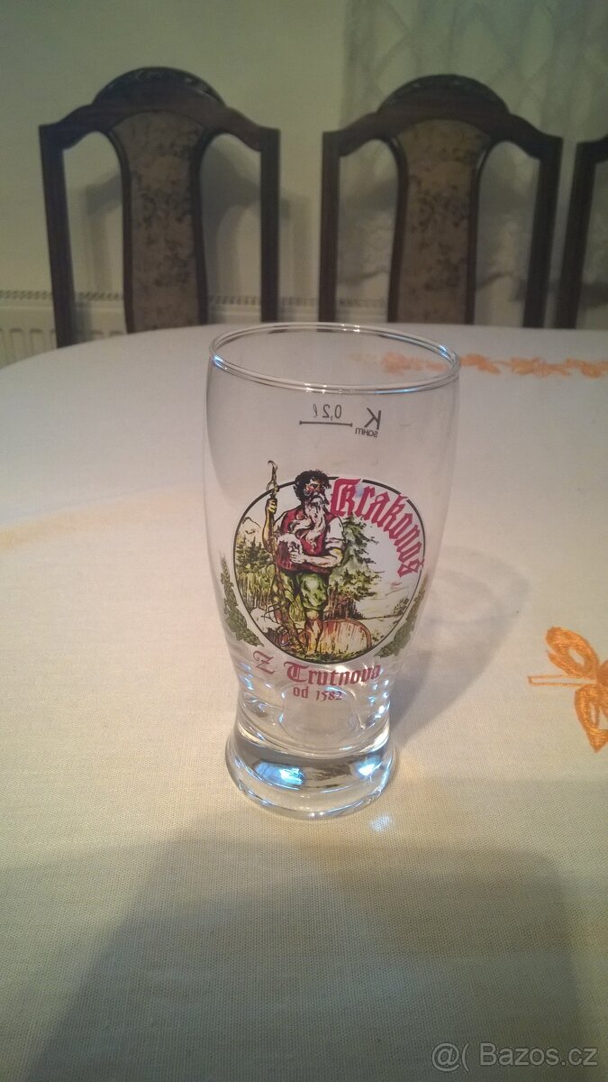 Krakonoš pulitry, sklenice SADY - 7