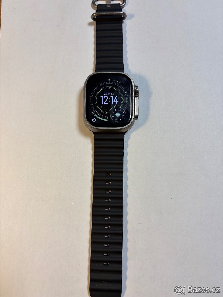 Apple Watch Ultra 1 49mm s kabelem kondice baterie 91% Cena - 7