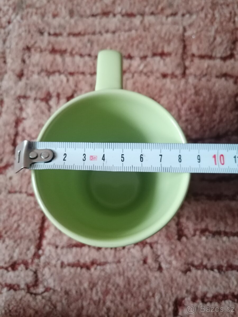 Zelené hrnky Ikea - 5 ks - 7