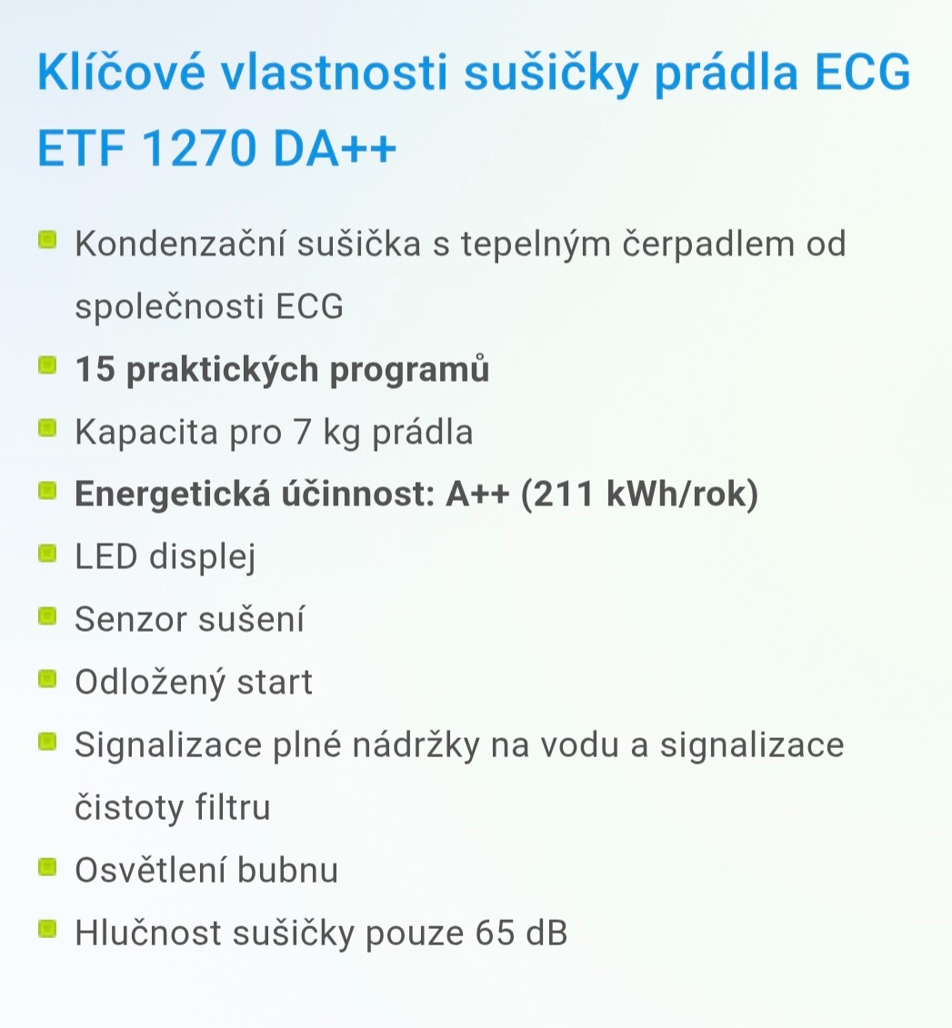 Sušička ECG - 7