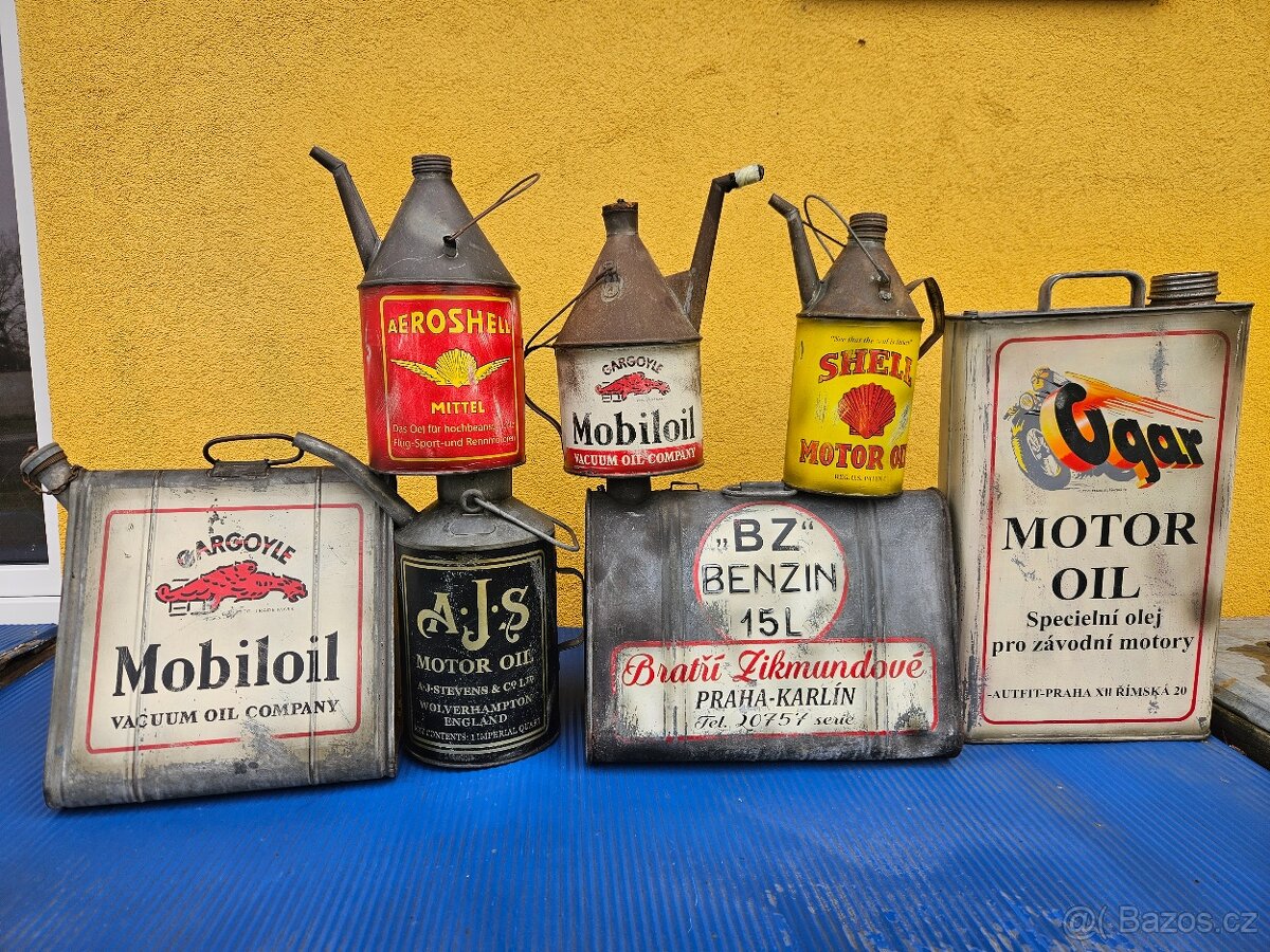 Shell plechovka replika - 7