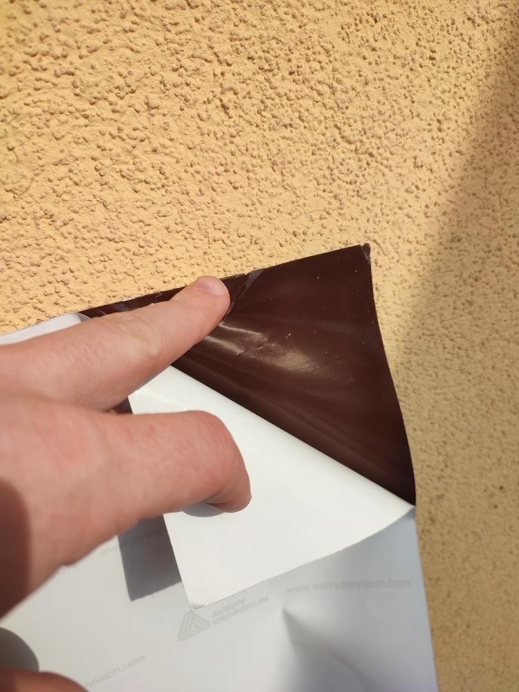 Plotrová fólie Avery Dennison 50 m x 123 cm matná hnědá - 7