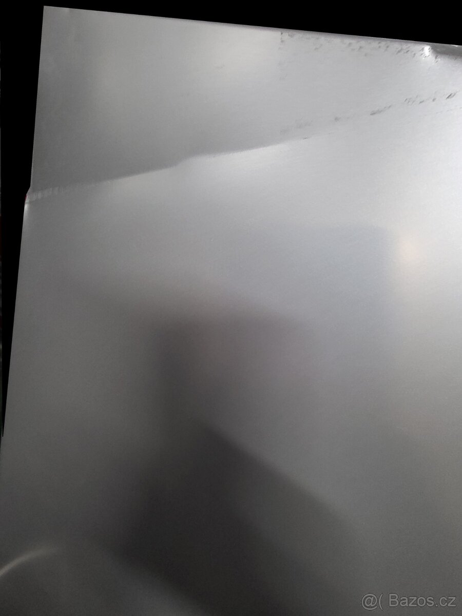 stříbrnošedá lednice 170cm, 3šuplíky v mrazáku - 7