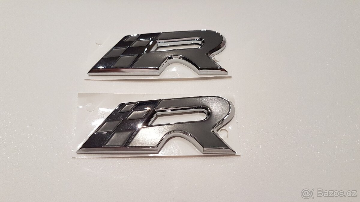 Znak, logo, emblém mřížky chladiče SEAT Leon 1P R - 7