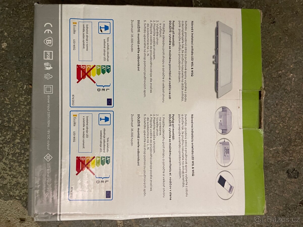 Mix LED zápustných světel - 7