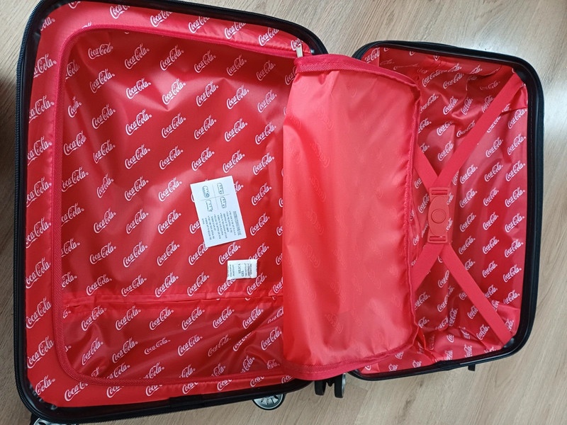 Cestovní kufr Coca-cola - originál - 7
