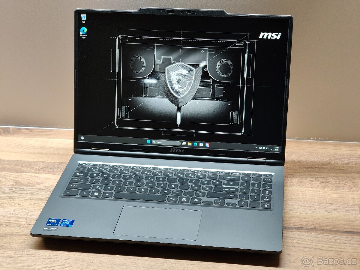 16" 144HZ_MSI VENTURE 16 AI_ULTRA 7 255H_32GB_INTEL ARC 140 - 7