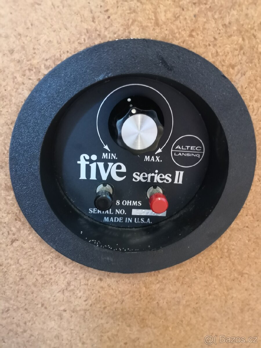 Reproduktory (JBL) ALTEC LANSING FIVE ser. II r. 1975 - 7