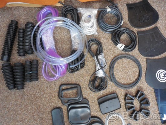 nové gumové díly na ČZ, Jawa Kývačka, Panelka, Sport, Pérák - 7