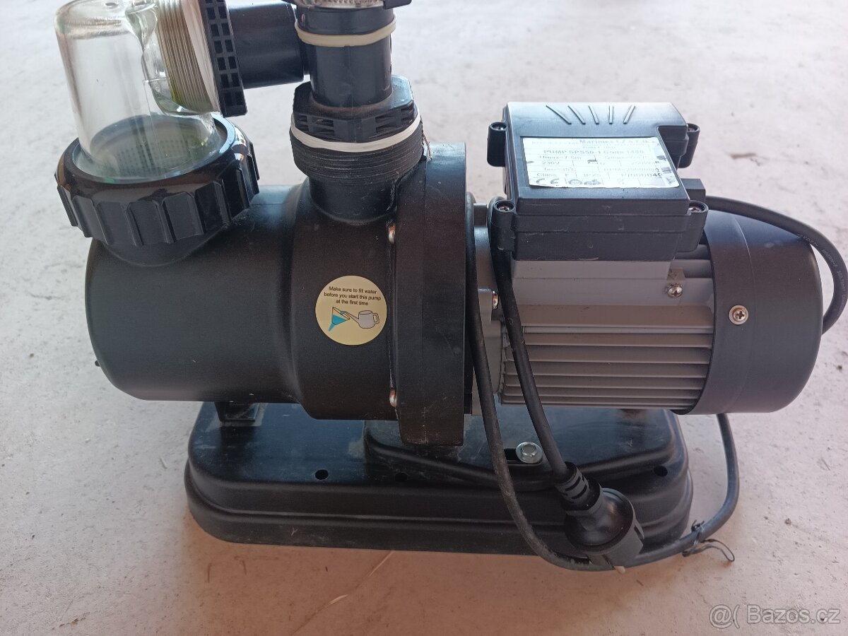 Bazén, čerpadlo, filtrace, solární panel, nerezová spirála - 7