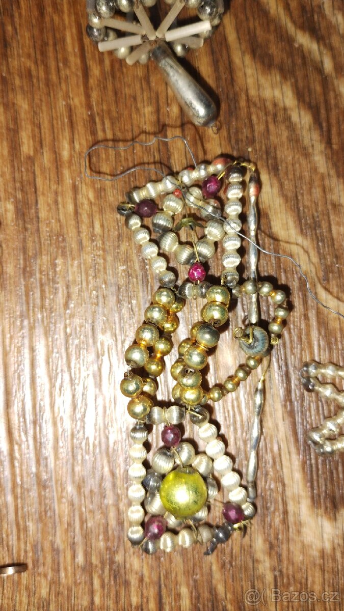 Vánoční ozdoby korálkové - 7