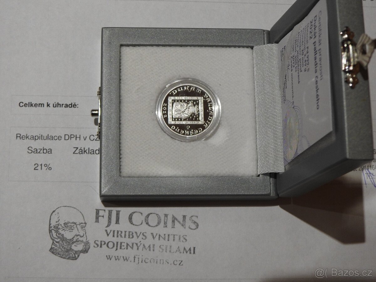 Dukát českého palladia ČM 2022 - 7