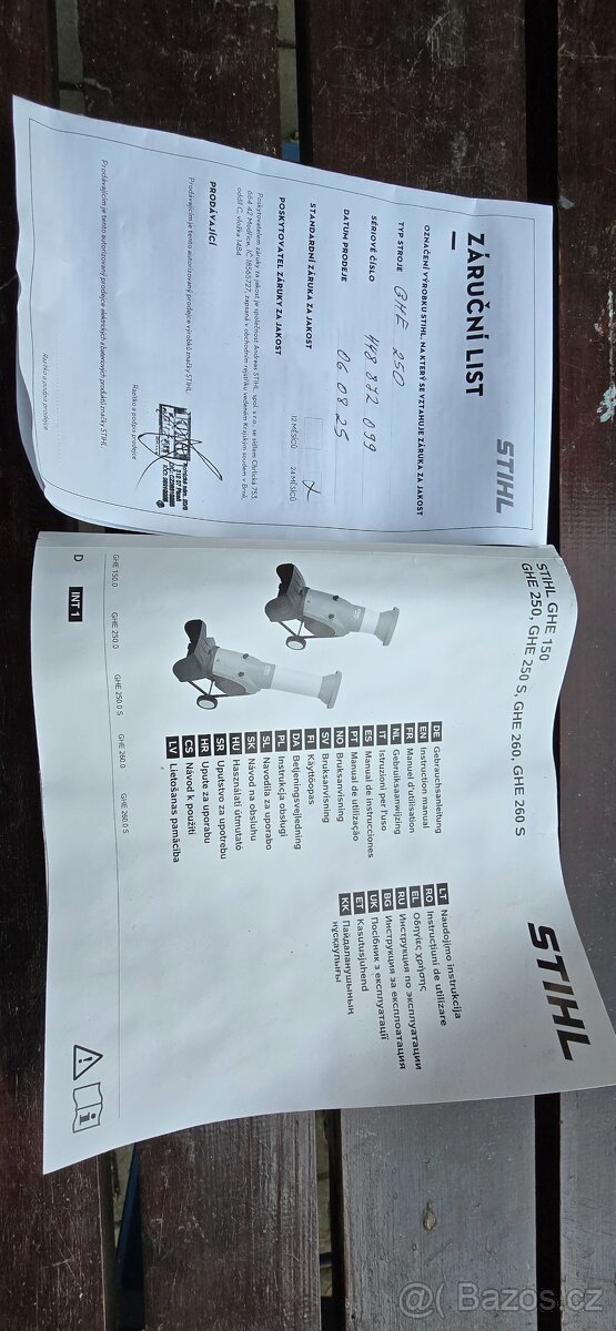 Nový elektricky zahradní drtič- štěpkovač - 7