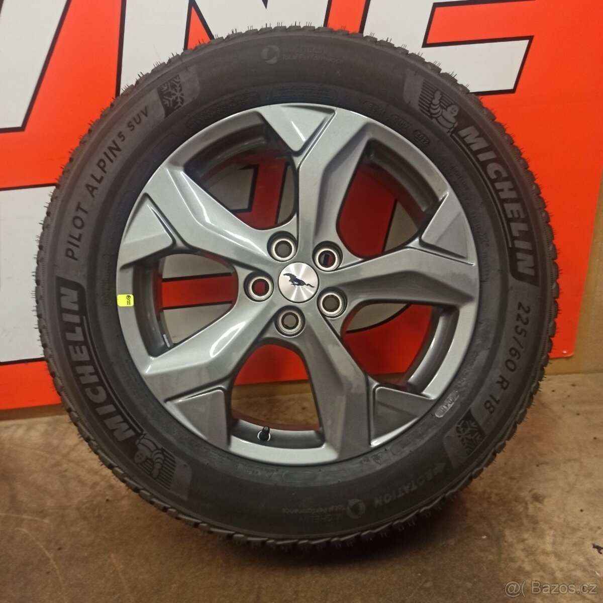 ALU kola Ford Mustang Mach-E zimní pneu 225/60 R18 - 7