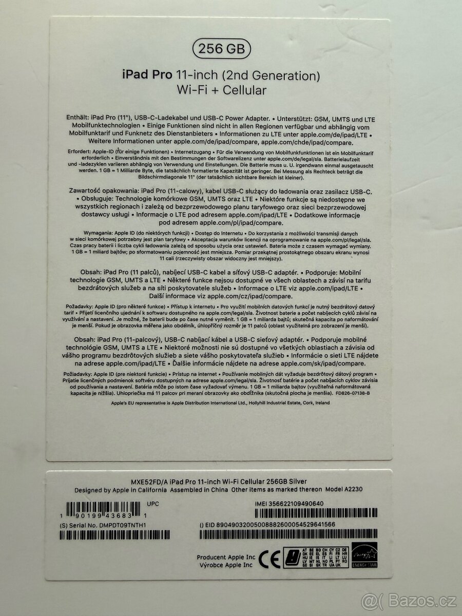 iPad PRO 2020 11" 256GB Silver - 7