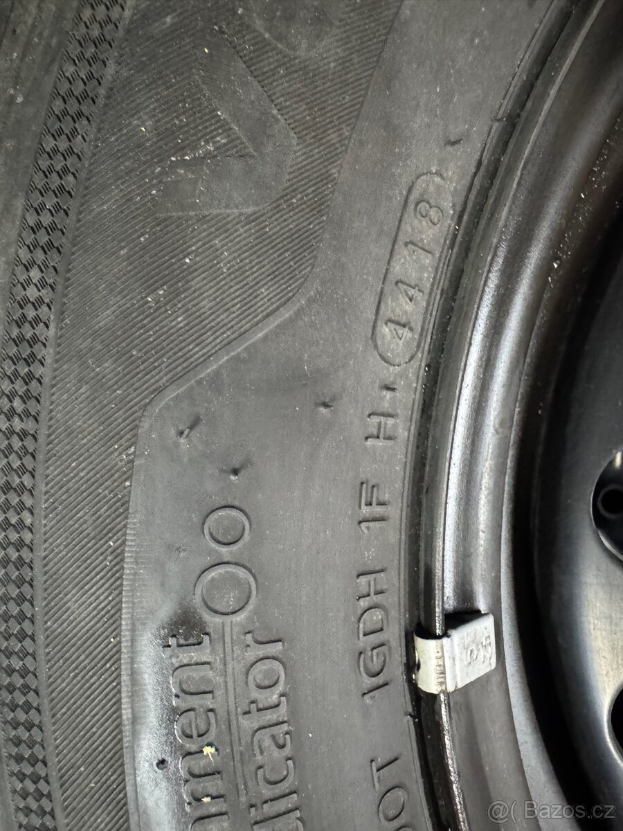 Sada kol 5x112R15, letní pneu Hankook 195/65R15 - 7