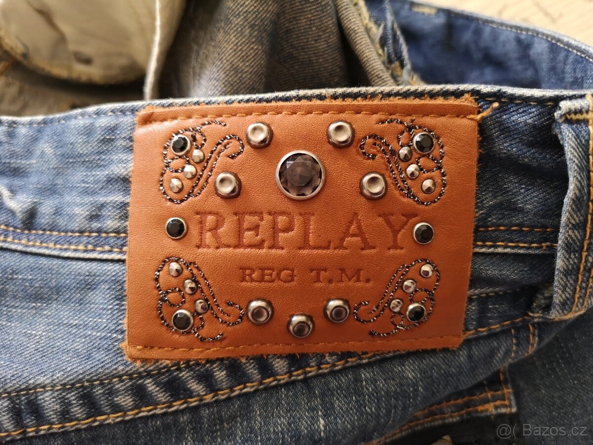 rifle Replay s výšivkou W :28,L:30 - 7