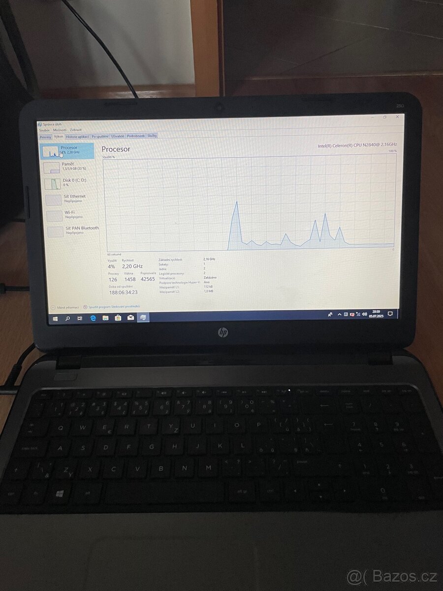 Notebook HP 250 G3 - 7