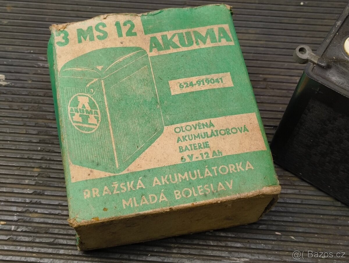 Baterie Akuma Jawa ČZ kývačka pérák OHC t c b 175 250 350 - 7