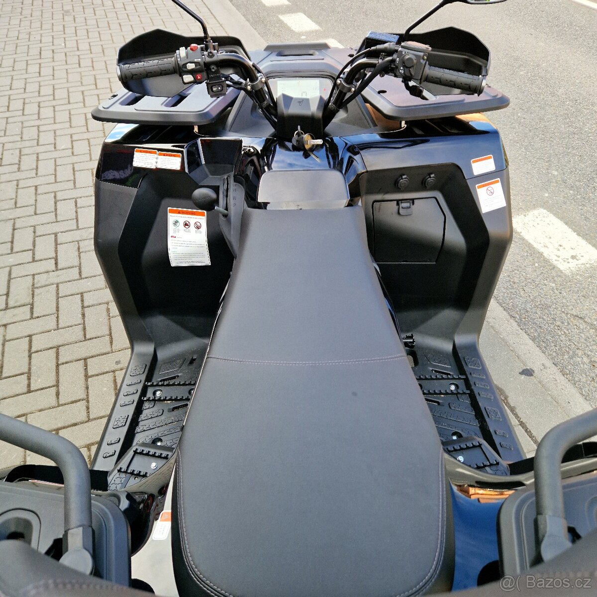 Nová čtyřkolka Segway AT5L Green s posilovačem a Bílou SPZ - 7