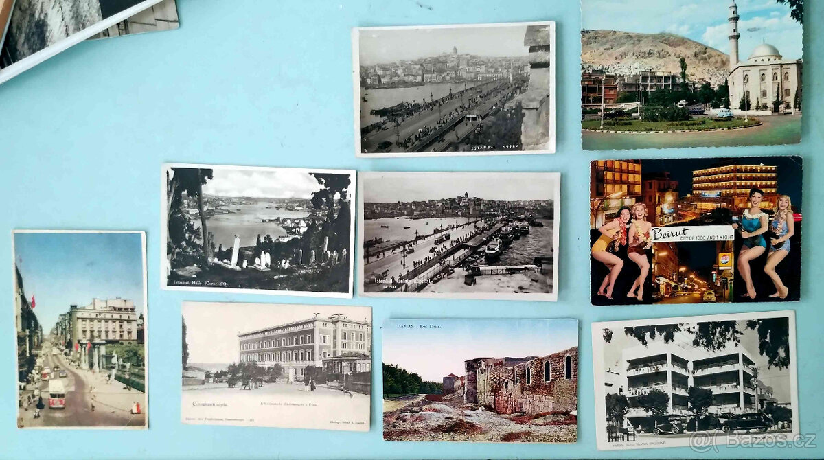 Staré pohlednice a průvodce cizina - 7