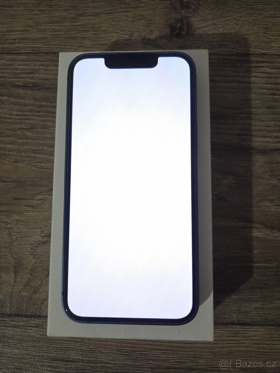 Apple iPhone 13 Mini - 256GB - Blue - 100% kondice baterie - 7