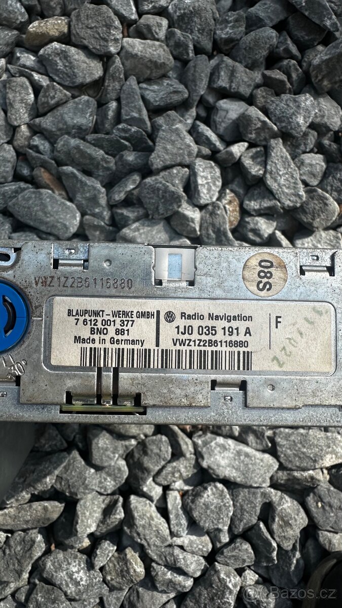 Radio VW NAVIGATION SYSTEM MCD - 7