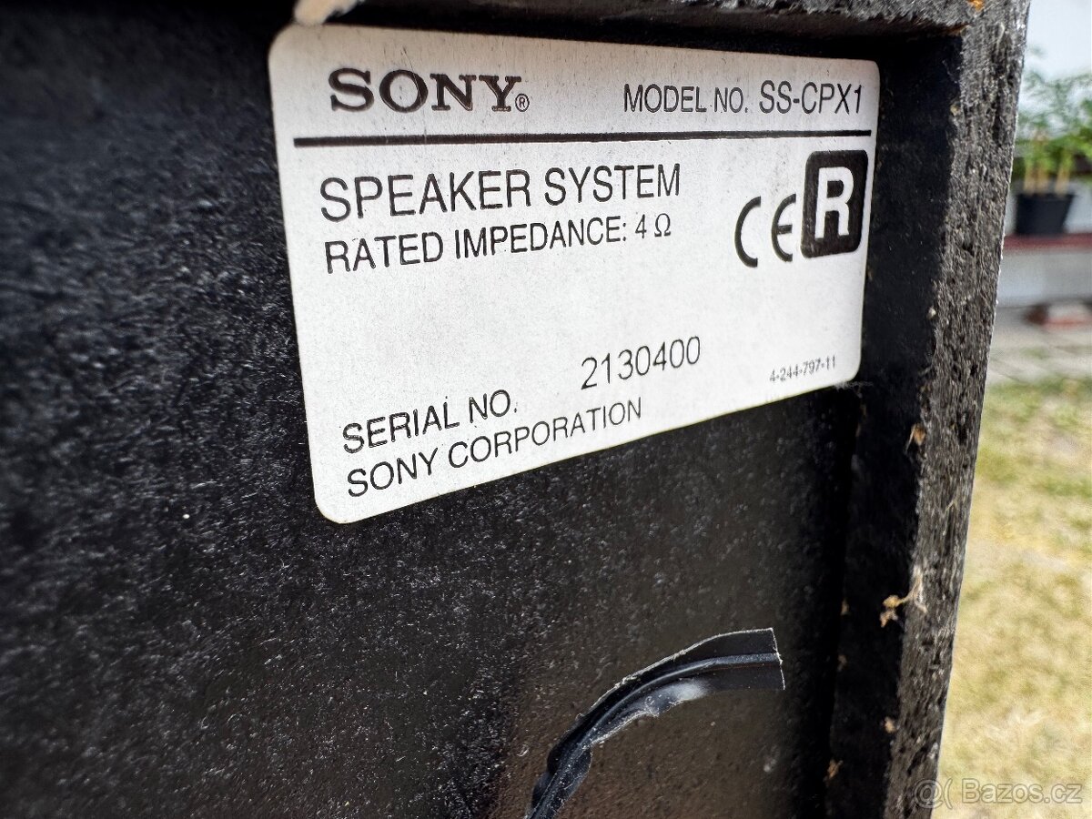 SONY SS-CPX1 - 7