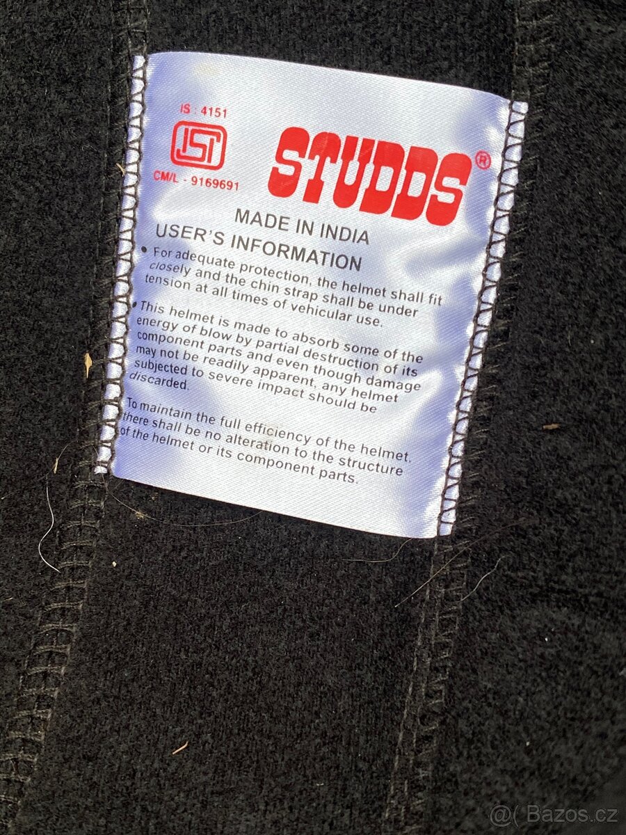 Helma moto vintage Studds - 7