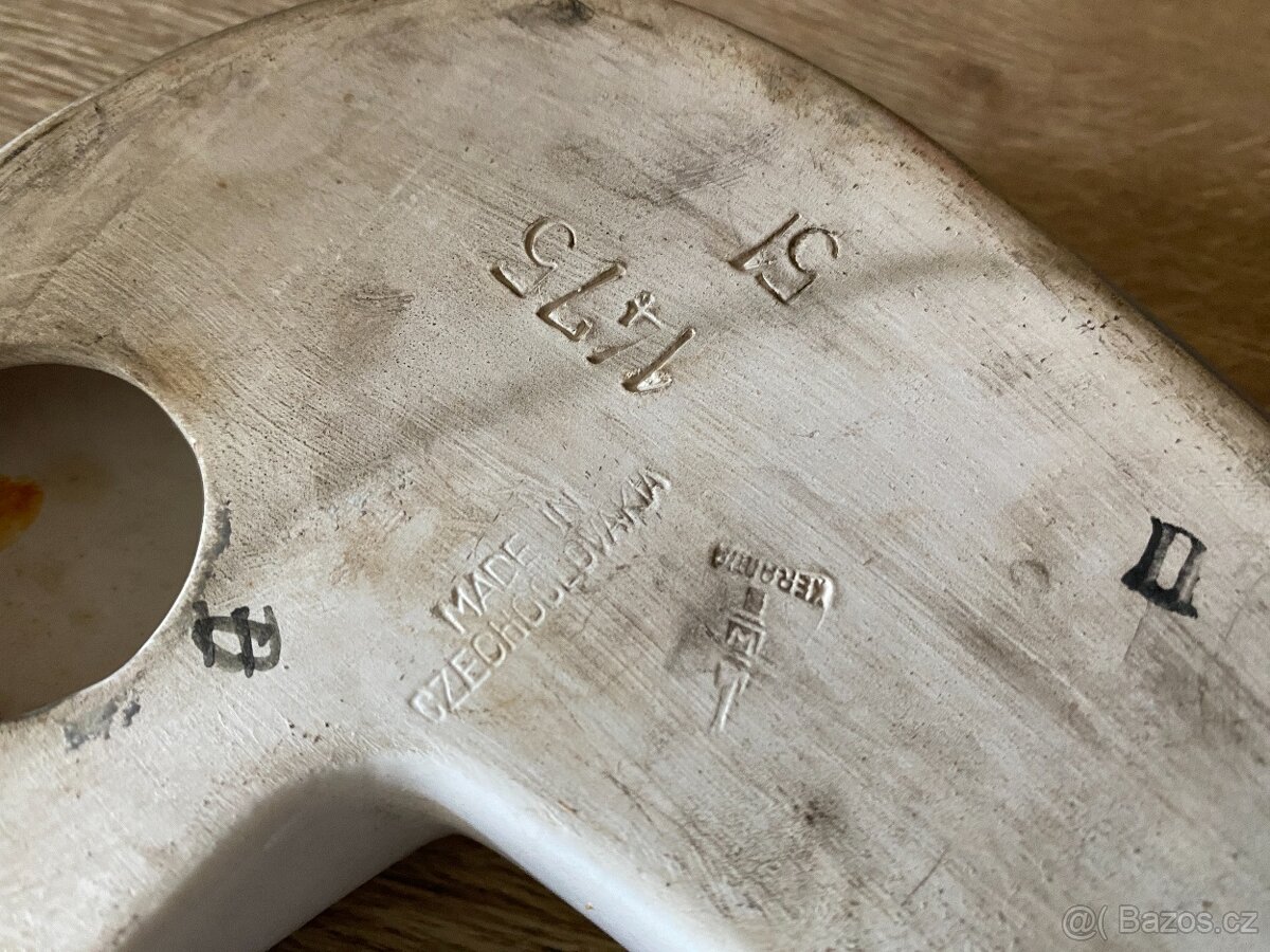 kočka keramická stará kočka figurka plastika soška socha - 7