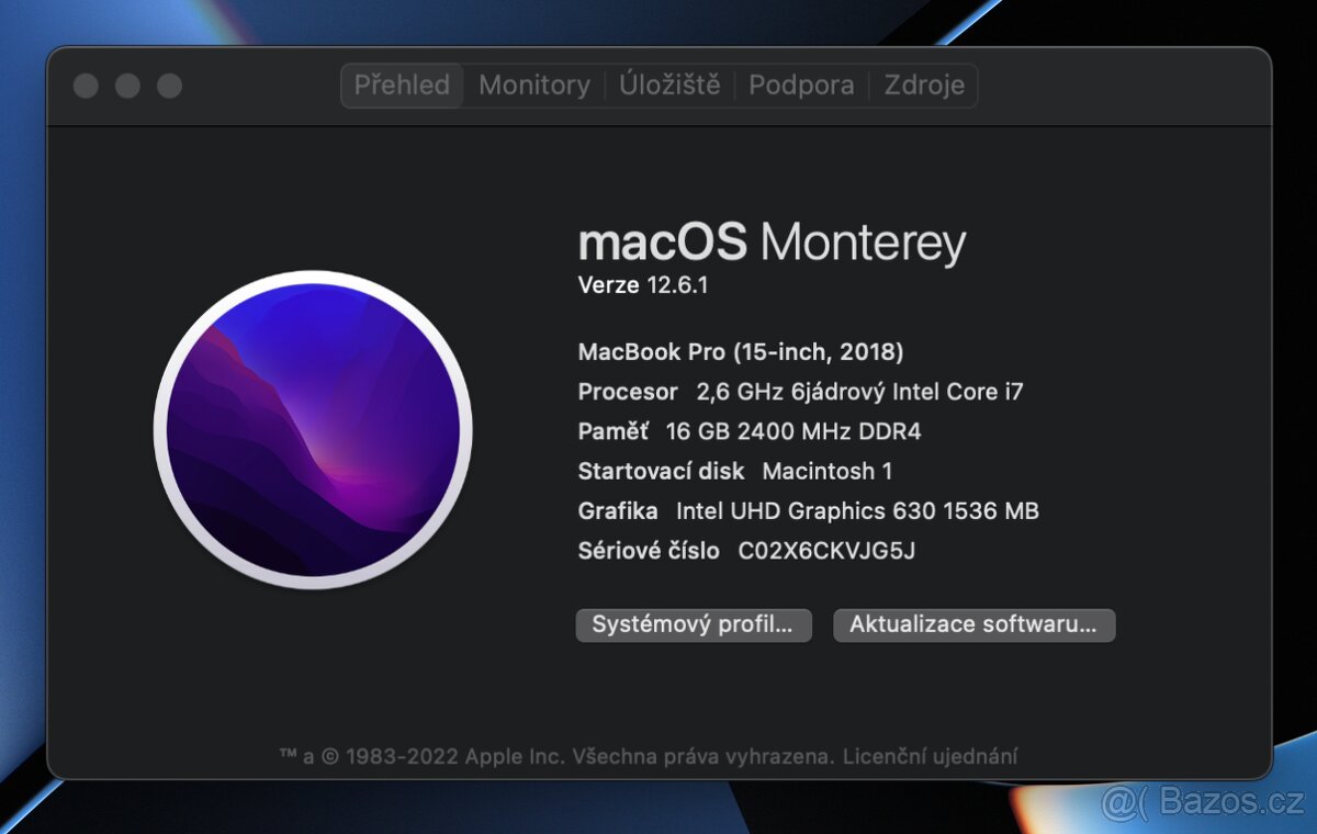 MacBook Pro 15” 2018/16GB RAM/i7/512GB SSD - 7